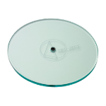 High mass glass platter